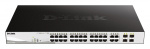 D-Link Web Smart Switch 24x10/100/1000 +4 SFP