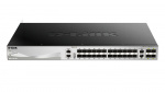 dlink 24 SFP-porter lag 3 stabelbar administrert gigabit-svitsj