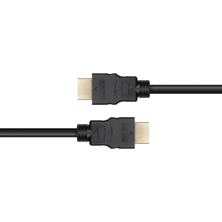 DELTACO Ultra High Speed HDMI-kabel, 0,5 m, eARC, QMS, 8K ved 60 Hz, 4K ved 120 Hz, svart DELTACO Ultra High Speed HDMI-kabel, 0,5 m, eARC, QMS, 8K ved 60 Hz, 4K ved 120 Hz, svart