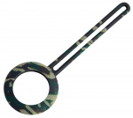 DELTACO Apple AirTag-etui, silikon, kamuflasje