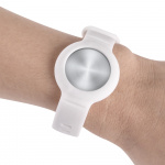 DELTACO Apple AirTag, Silikonarmbånd, hvit