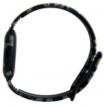 DELTACO Apple AirTag, Silikonarmbånd, kamuflasje