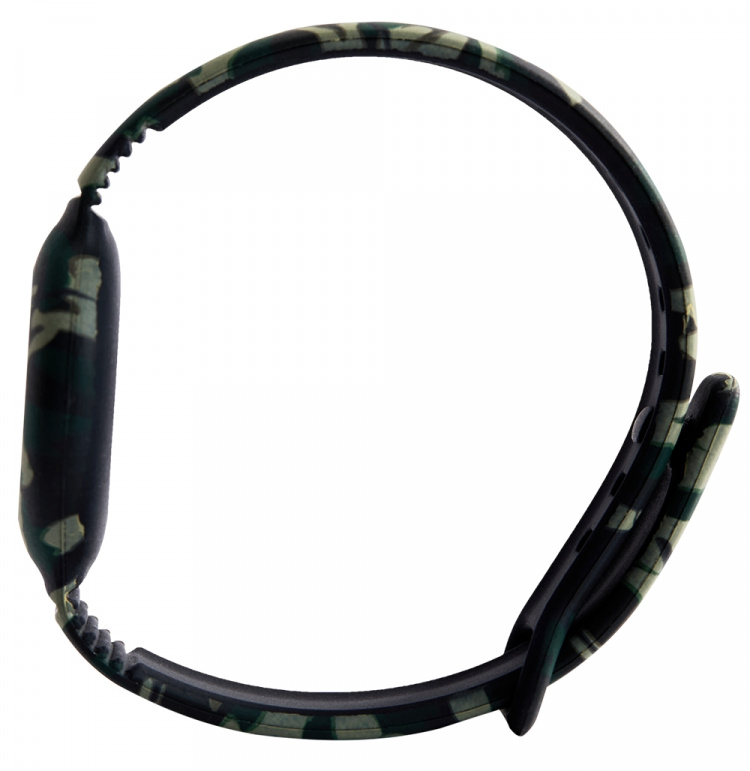 DELTACO Apple AirTag, Silikonarmbånd, kamuflasje