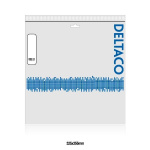 DELTACO U/UTP Cat6a patchkabel, LSZH, 20m, svart