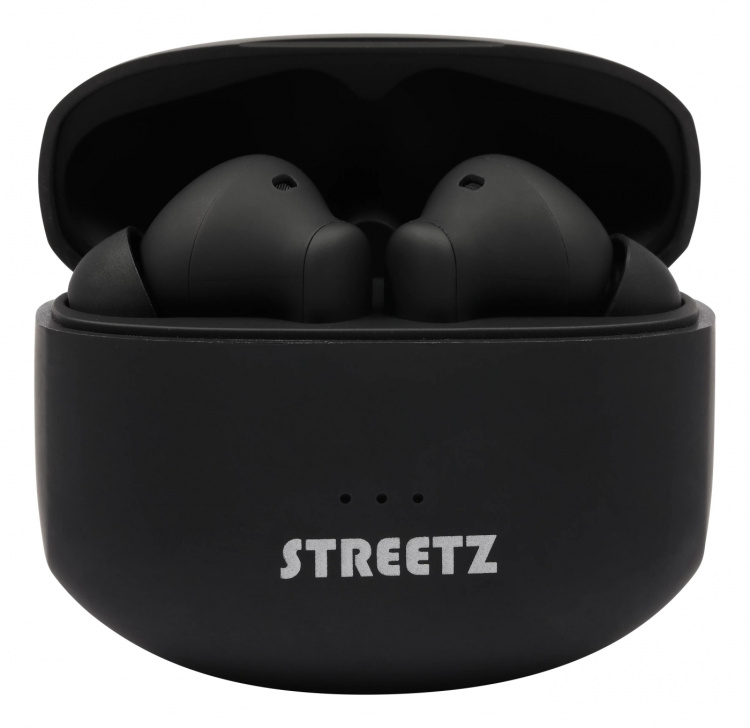 Streetz Ekte trådløs stereo, aktiv støyreduksjon (ANC), in-ear, matt svart