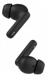 Streetz Ekte trådløs stereo, aktiv støyreduksjon (ANC), in-ear, matt svart