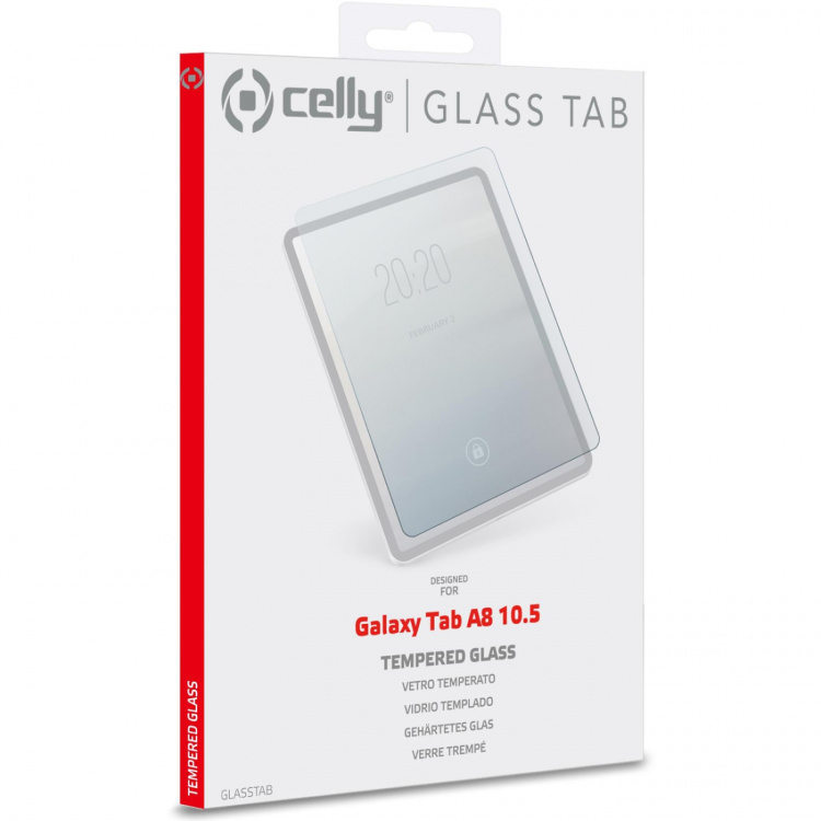 Celly Skjermbeskytter i herdet glass Galaxy Tab A8 10,5