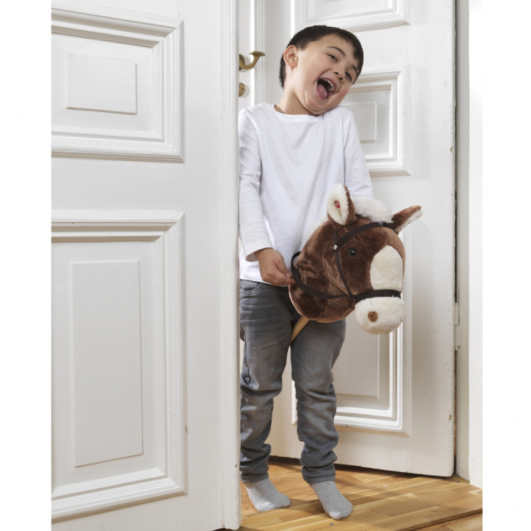 Teddykompaniet Hobbyhest med lyd 100 cm