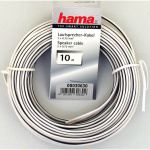 Hama Högtalarkabel 2x0.75 mm2 25p Bulk Vit 10m