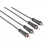 Hama audiokabel 2xRCA-2xRCA Svart 1.5m