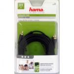Hama audiokabel 1xRCA-2xRCA subwooferkabel Gull Svart 7.5m Hama audiokabel 1xRCA-2xRCA subwooferkabel Gull Svart 7.5m
