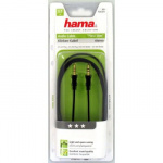 Hama audiokabel 3,5mm-3,5mm 1,5m Flexi-slim TL