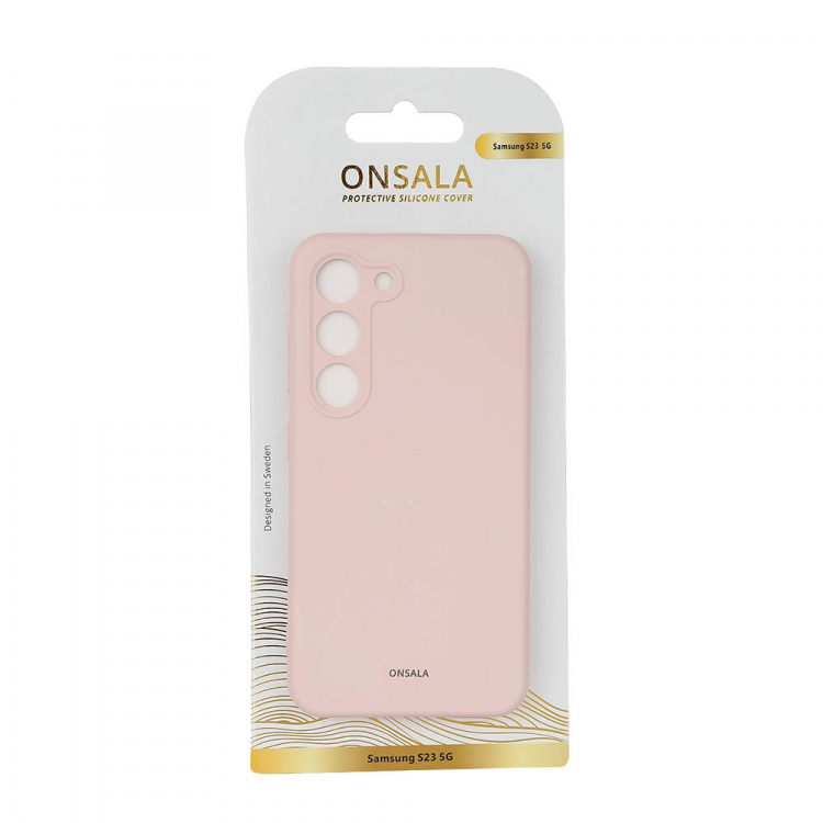 Onsala Mobildeksel Silikon Chalk Pink - Samsung S23 5G Onsala Mobildeksel Silikon Chalk Pink - Samsung S23 5G