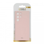 Onsala Mobildeksel Silikon Chalk Pink - Samsung S23 Ultra 5G Onsala Mobildeksel Silikon Chalk Pink - Samsung S23 Ultra 5G