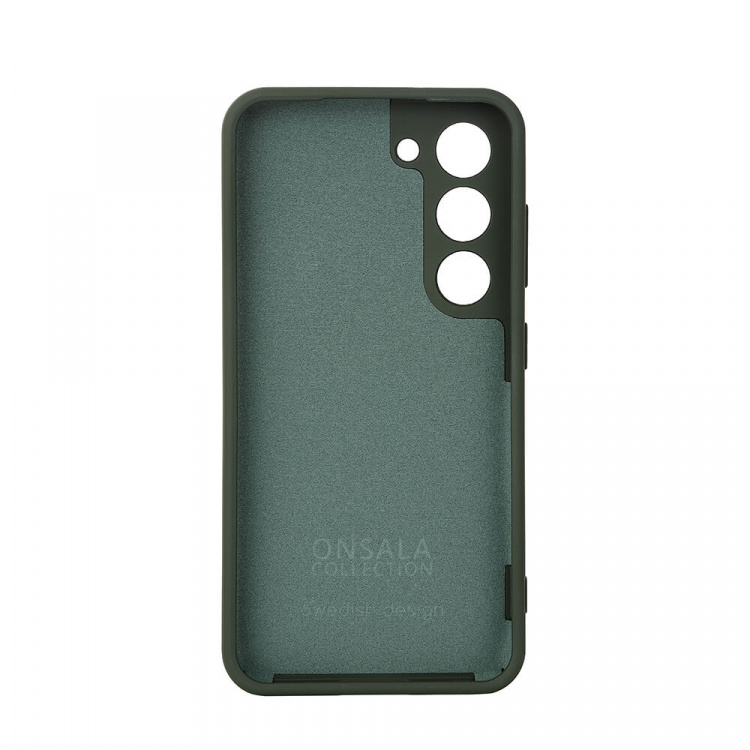 Onsala Mobildeksel Silikon Olive Green - Samsung S23 5G
