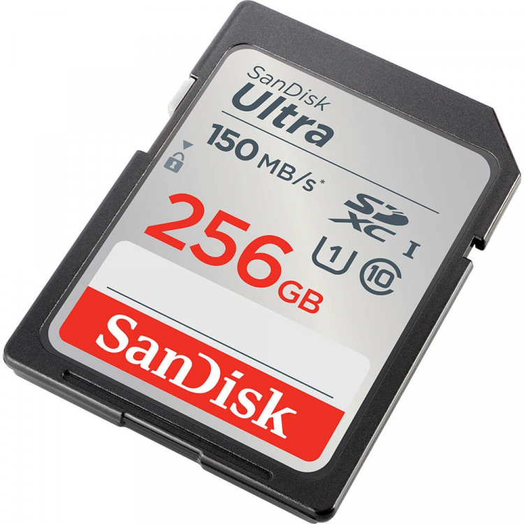 SanDisk Minnekort SDXC Ultra 256GB 150MB/s SanDisk Minnekort SDXC Ultra 256GB 150MB/s