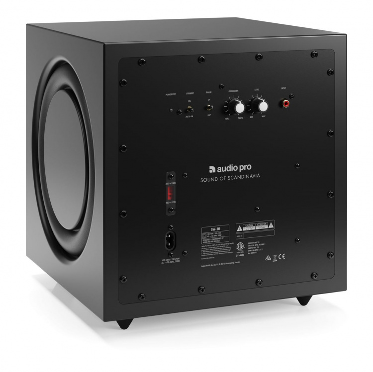 Audio Pro SW10 Svart