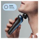 Braun Barbermaskin Shaver 61-B1000s Blue