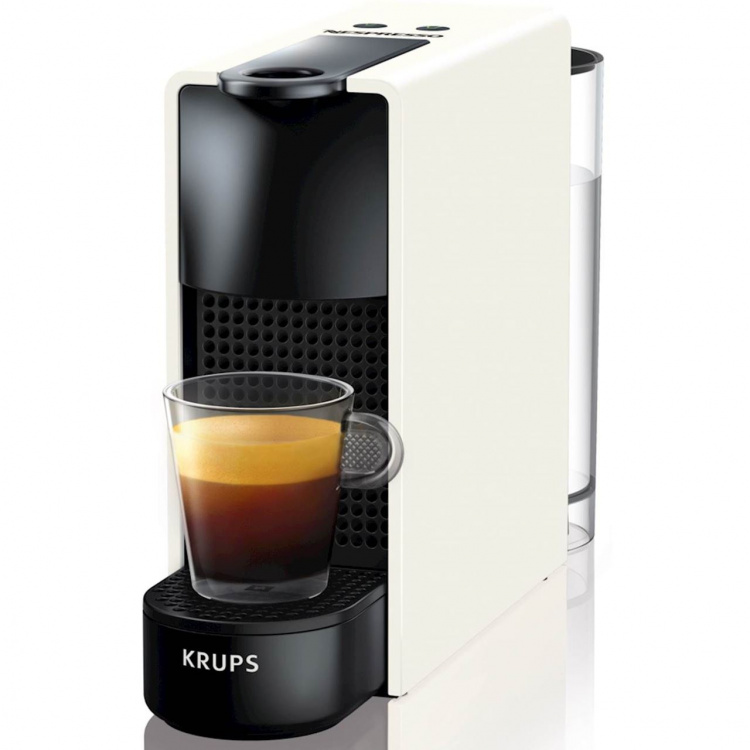 Krups Kapselmaskin Essenza Mini, 0,6 l. Hvit farge