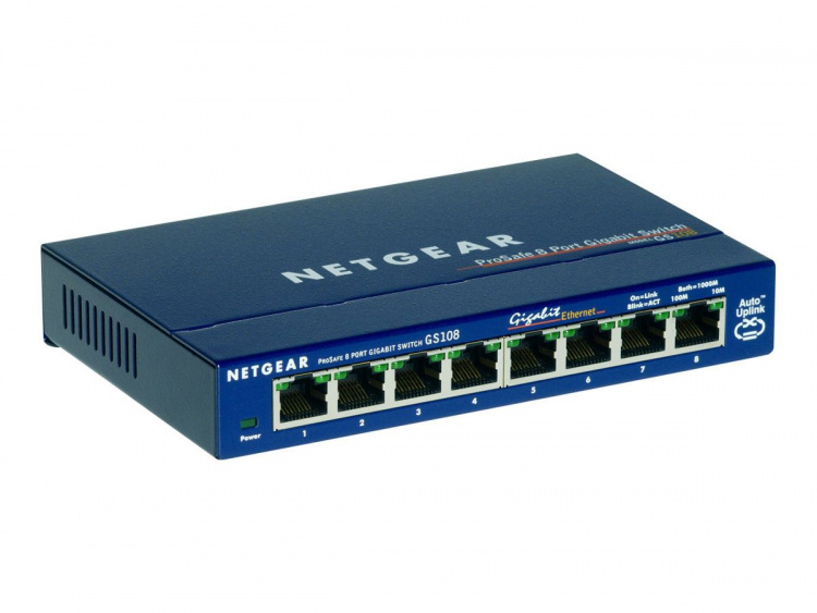 Netgear GS108GE 8Port 1000T-svitsj