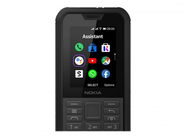 Nokia 800 Tough Dualsim, svart