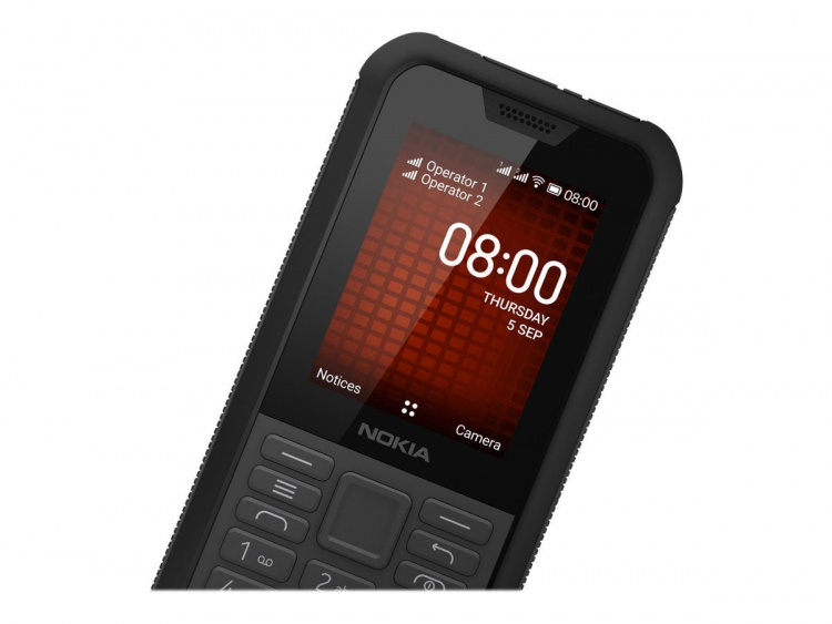 Nokia 800 Tough Dualsim, svart