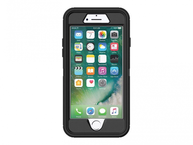 Otterbox Defender-etui for Iphone 7/8/SE, svart