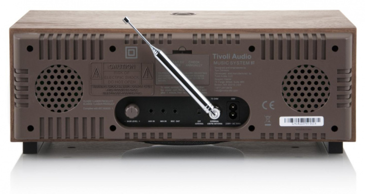 Tivoli Audio Kompakt stereoanlegg BT CI Walnut