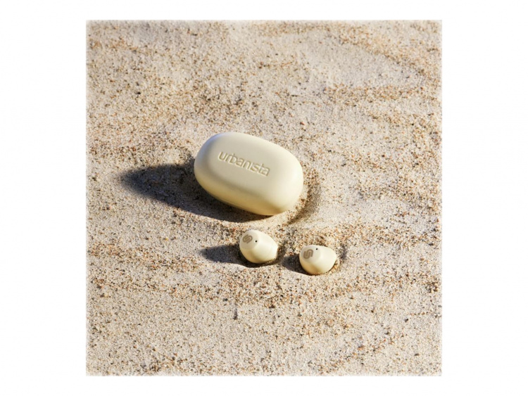 Urbanista Lisbon In-Ear TWS-hodetelefoner, vaniljekrem