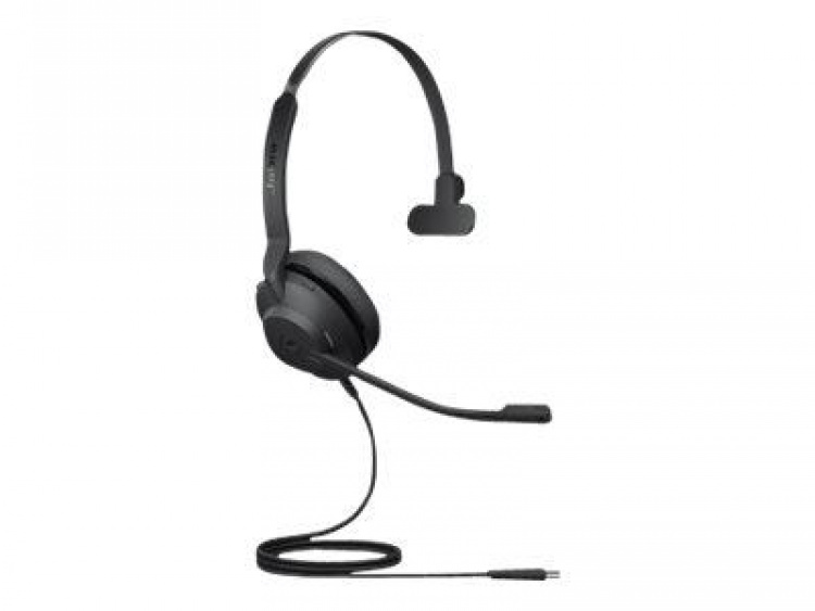 Jabra Kablede hodetelefoner for kontoret, Jabra Evolve2 30 Usb-C Ms Mono Black