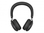 Jabra Jabra Trådløse hodetelefoner for kontoret med ladestasjon, Evolve2 75 Link380c Ms Stereo Black