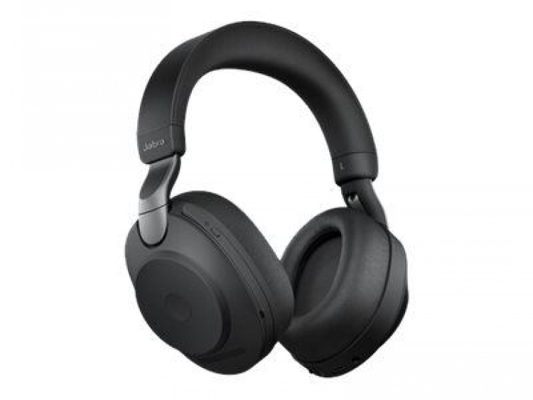 Jabra Jabra Trådløse hodetelefoner for kontoret med ladestasjon, Evolve2 85 Link380a Uc Stereo Black