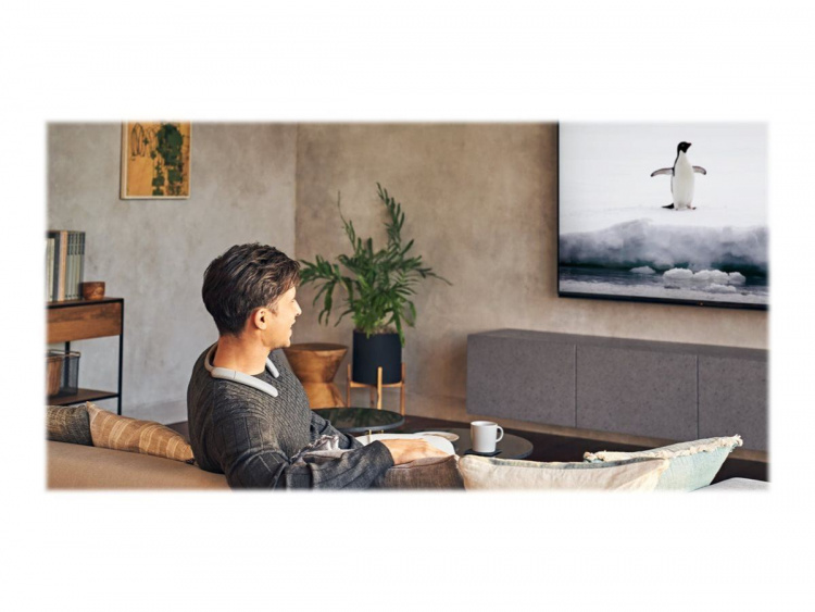 Sony SRS-NB10 - Trådløs nakkehøyttaler, hvit