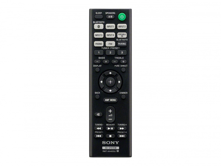 Sony STR-DH190 - Stereomottaker 2 x 100 W, Bluetooth, svart