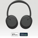 Sony WH-CH720N - Trådløse over-ear-hodetelefoner med digital støyreduksjon, svart