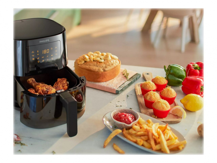 Philips Airfryer HD9255/90 tilkoblet