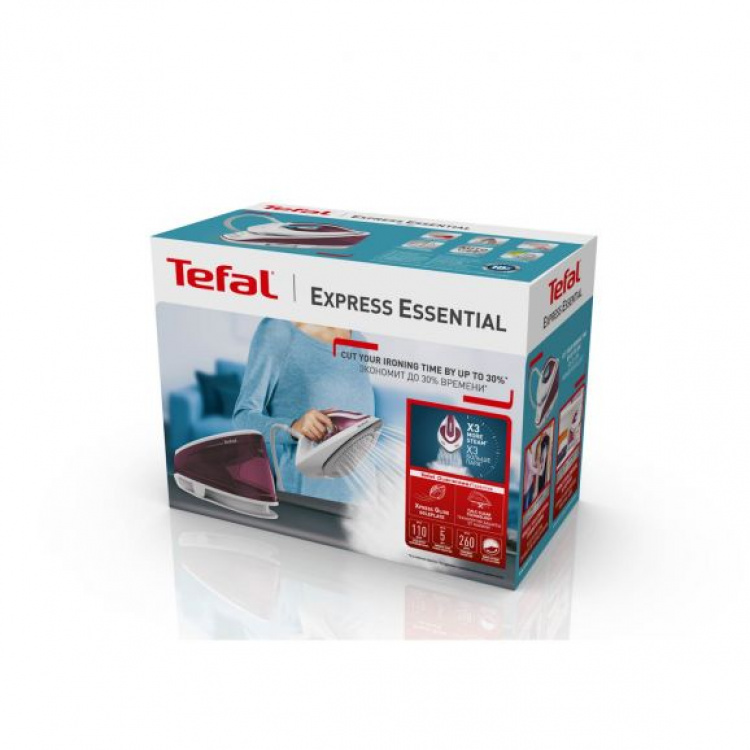 Tefal SV6110E0 Express Easy - Strykejern med dampstasjon