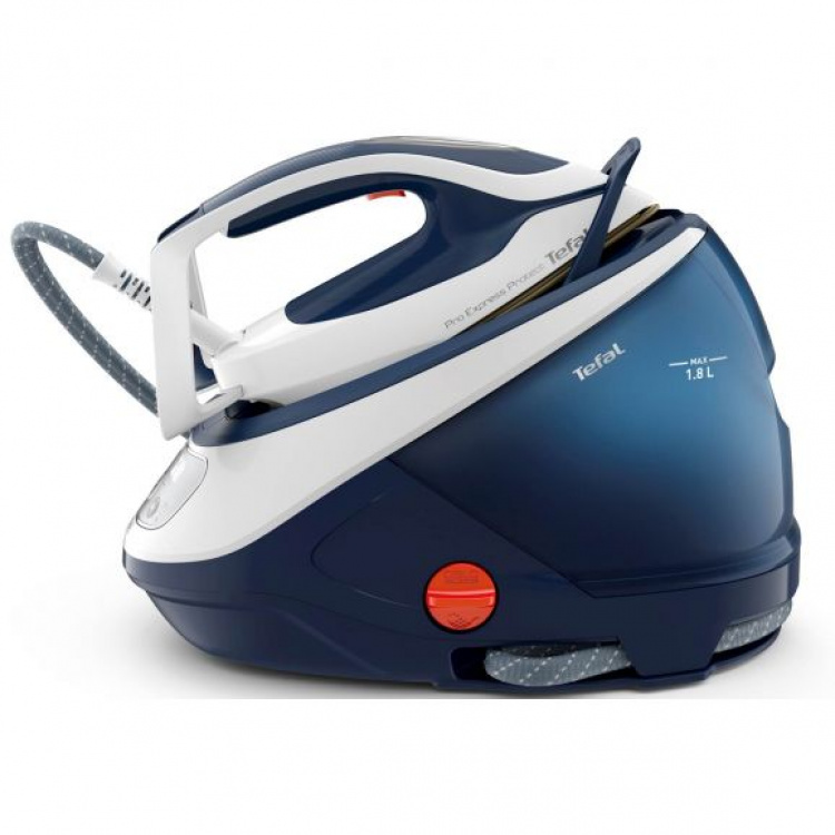Tefal Pro Express Protect strykestasjon, blå/hvit
