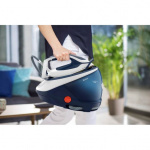 Tefal Pro Express Protect strykestasjon, blå/hvit