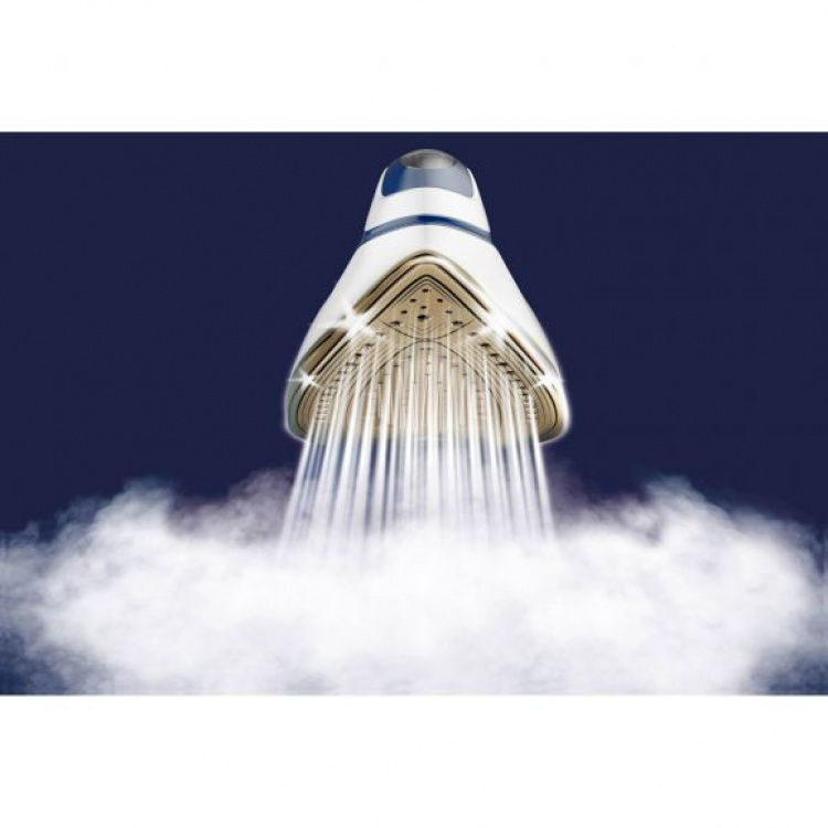 Tefal Pro Express Protect strykestasjon, blå/hvit