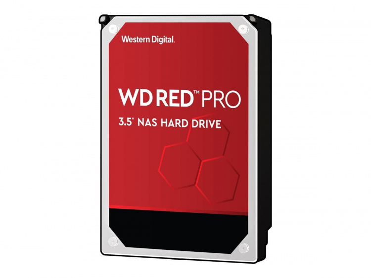 Western Digital SATA-harddisk 6 TB, rød