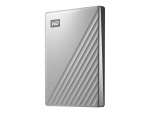 Western Digital - MY PASSPORT ULTRA, ekstern harddisk 1 TB, sølv