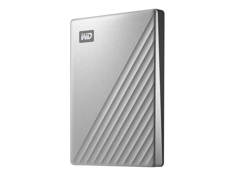 Western Digital - MY PASSPORT ULTRA, ekstern harddisk 1 TB, sølv