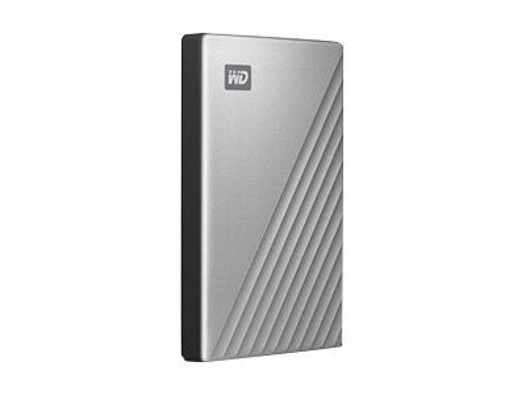 Western Digital - MY PASSPORT ULTRA, ekstern harddisk 1 TB, sølv