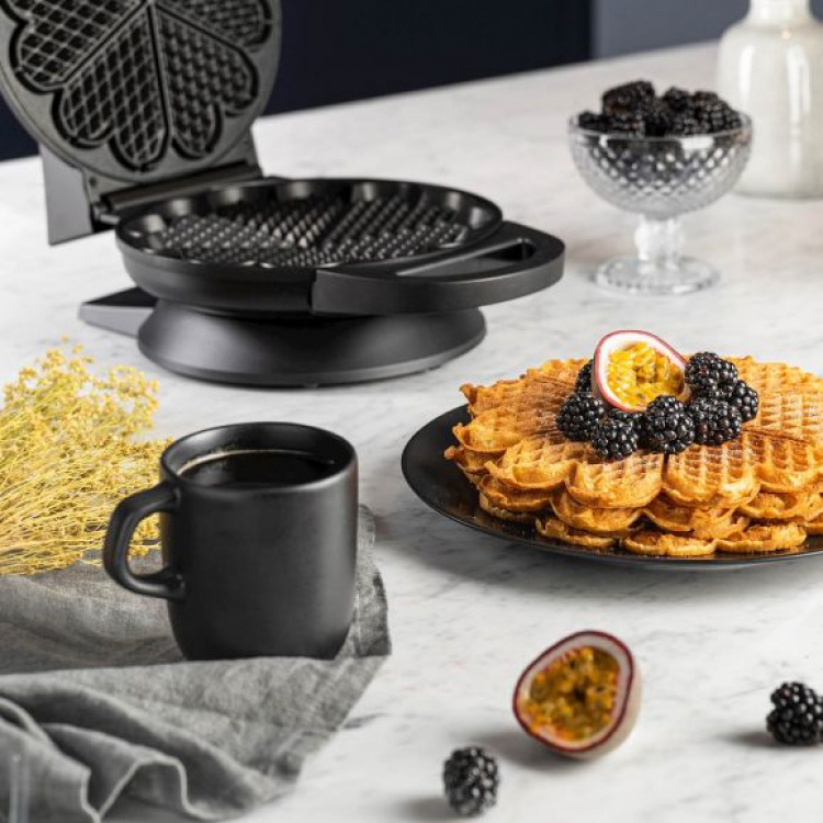 Wilfa WM-623B - Vaffeljern, svart