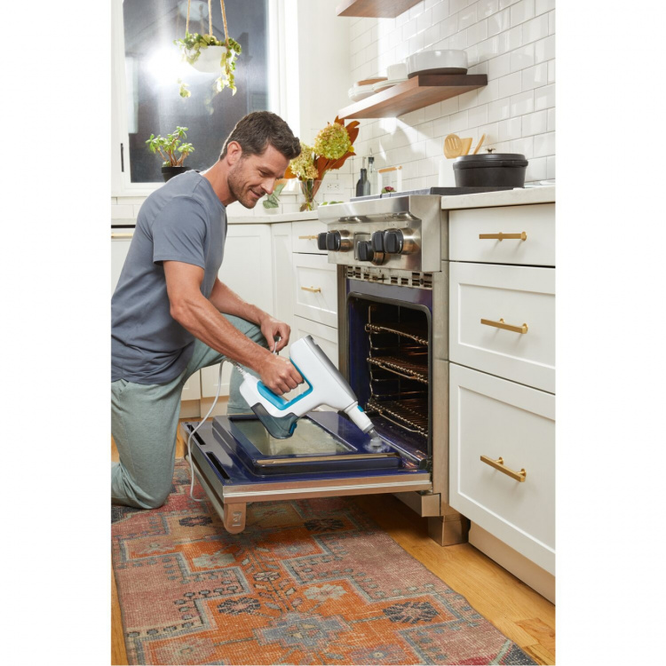 Black+Decker Steam Mop 1500W Steam System 8stk tilbehør