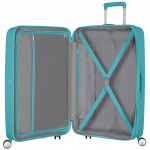 American Tourister Soundbox Koffert 77 Exp. Turkis Tonic