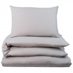 NG Baby Dynetrekk seng Muslin Greige
