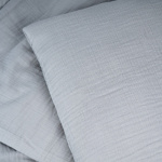 NG Baby Dynetrekk seng Muslin Greige