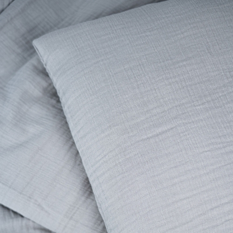 NG Baby Dynetrekk seng Muslin Greige